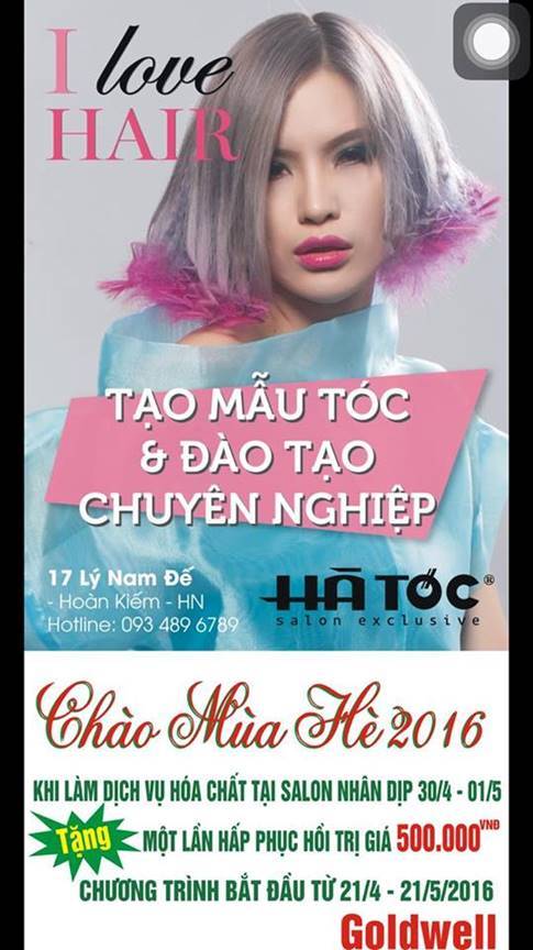 Vina Tóc HairSalon 93 Lý Nam Đế  HN  Hanoi