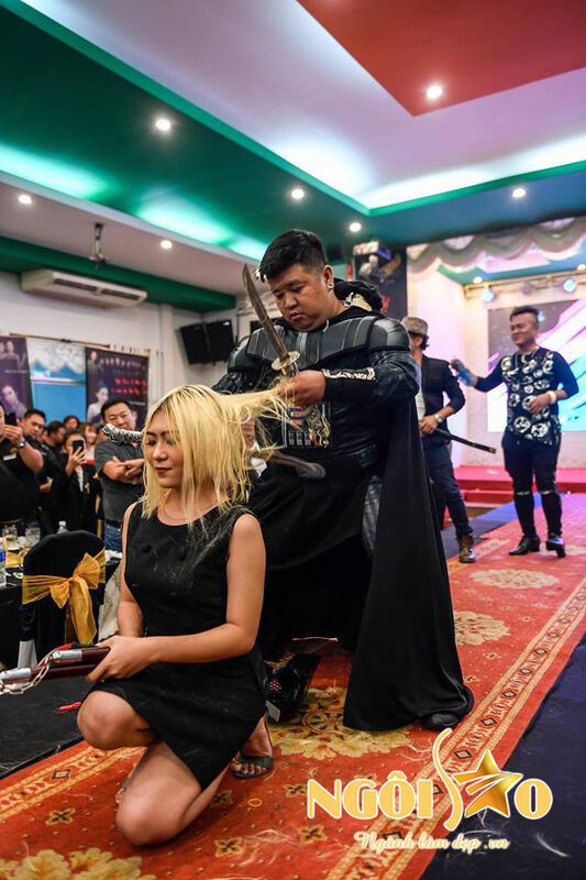 ​Kỷ lục gia Hưng Kiều Phương đảm nhận vai trò Phó Ban Giám khảo Kỷ lục Guinness tóc tại TP. Hồ Chí Minh 6