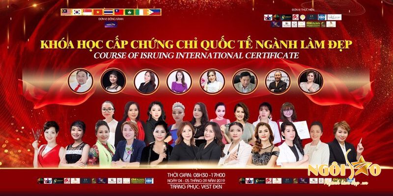 Master Hà Thị Giang trở lại đầy mạnh mẽ tại Festival Beauty Award 2019 sau khi vượt qua kỳ thi cấp chứng chỉ Master làm đẹp quốc tế ISO17024 8