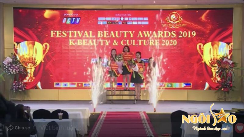 Chuyên gia Vũ Thị Thu Thủy đạt giải nhì nối mi Festival Beauty Awards 2019 5