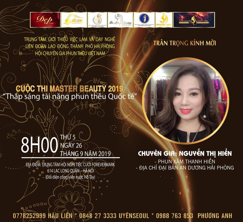 ​Chuyên gia Nguyễn Thị Hiền chinh phục giải thưởng cao nhất Master Beauty 2019 1