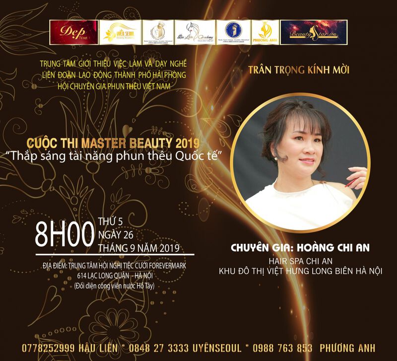 ​Chuyên gia Hoàng Chi An thử thách bản thân tại Master Beauty 2019 1