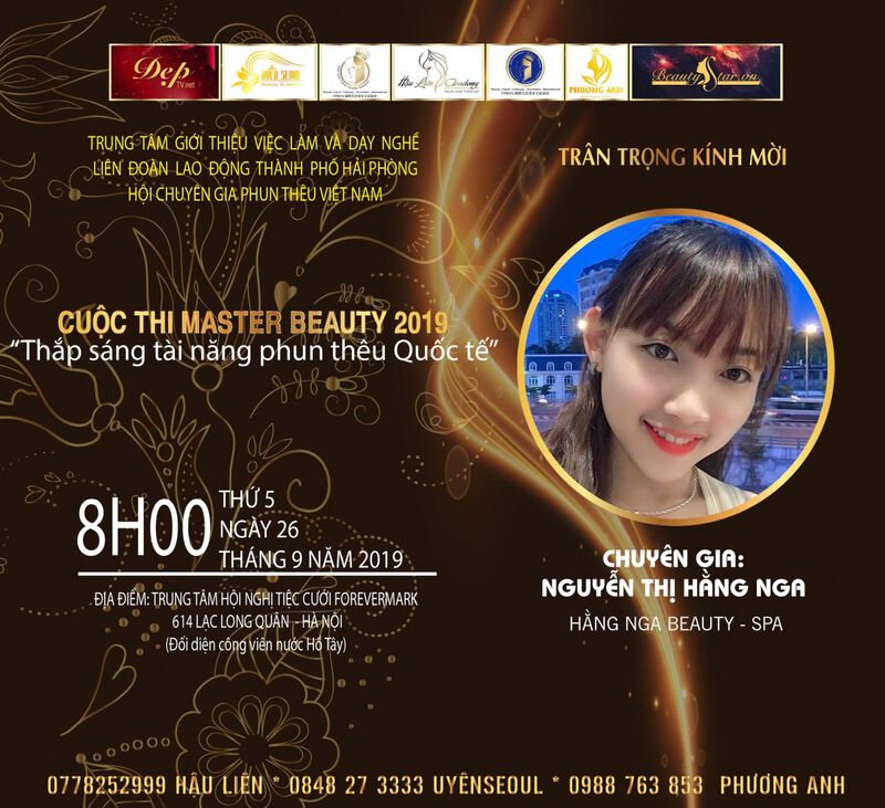 ​Chuyên gia Hằng Nga tự tin tỏa sáng cùng hàng trăm chuyên gia tại Master Beauty 2019 1