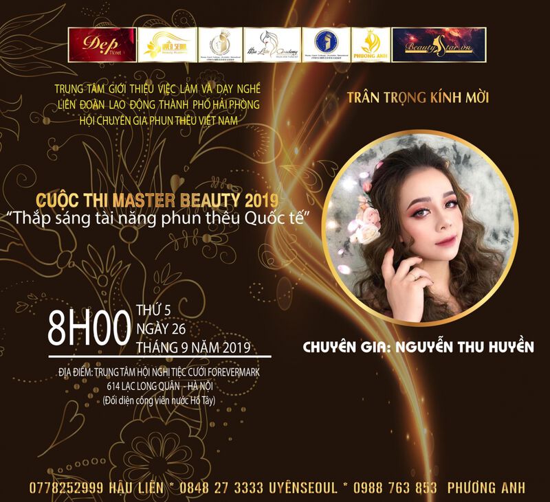 ​Chuyên gia Thu Huyền lọt top thí sinh có kỹ thuật tốt nhất Master Beauty 2019 1