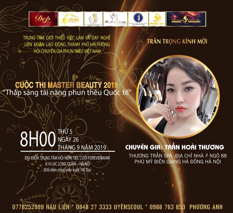 ​Chuyên gia Hoài Thương tranh tài cùng hàng trăm chuyên gia tài năng tại Master Beauty 2019 1