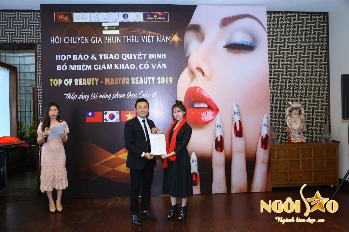 ​Top Of Beauty – Master Beauty 2019 tổ chức Họp báo và trao quyết định bổ nhiệm giám khảo, cố vấn 12