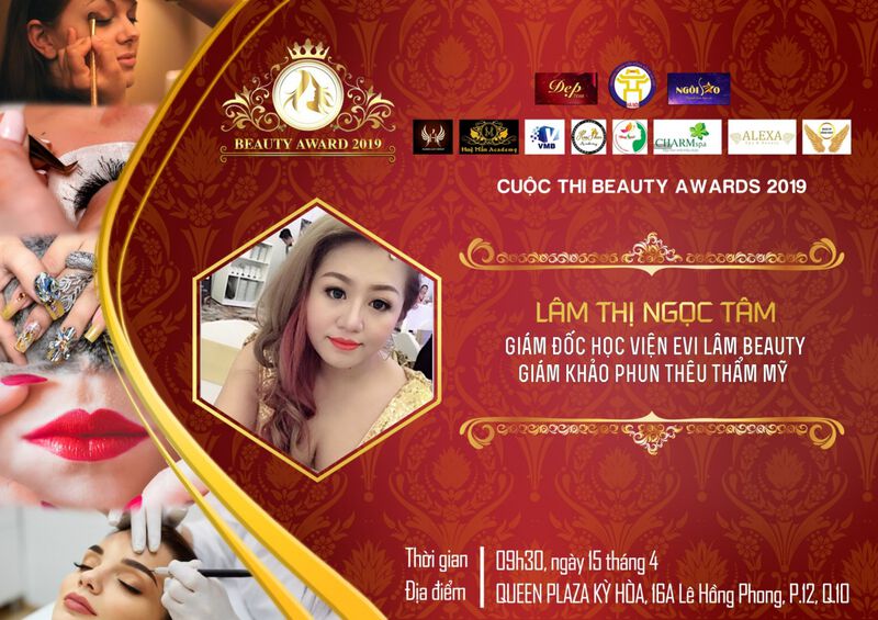 Chuyên gia Lâm Thị Ngọc Tâm xác nhận đảm nhận vai trò giám khảo tại Beauty Award 2019 1